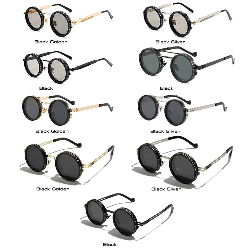Steampunk Round Sunglasses®