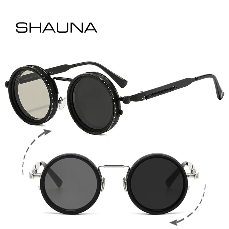 Steampunk Round Sunglasses®